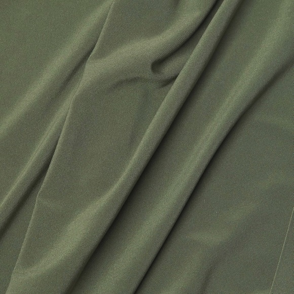 NWT Norma Kamala Halter Turtle Side Slit Gown - Picture 5 of 7